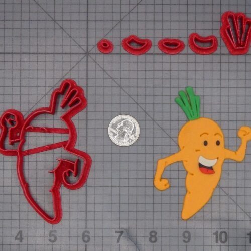 Carrot 266-L193 Cookie Cutter Set