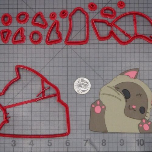 Cat 266-L199 Cookie Cutter Set