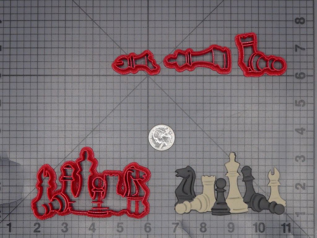 Chess 266-L197 Cookie Cutter Set