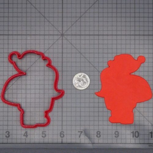 Christmas - Santa Claus Body 266-L106 Cookie Cutter Silhouette