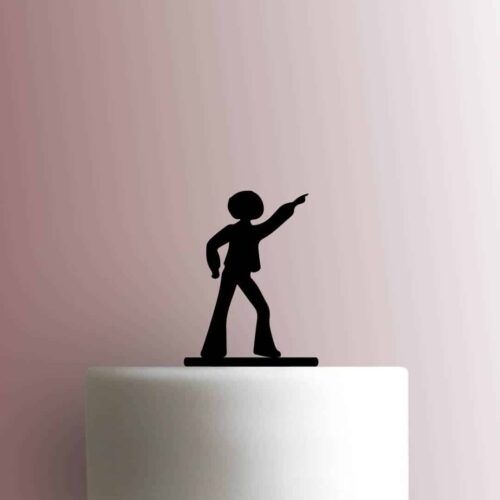 Disco Dancer Afro Man 225-C070 Cake Topper