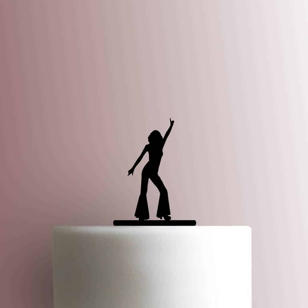 Disco Dancer Woman 225-C068 Cake Topper