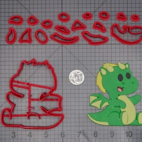 Dragon Body 266-L169 Cookie Cutter Set