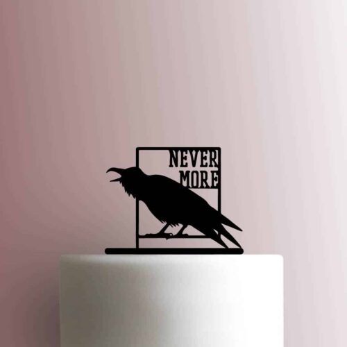 Edgar Allan Poe Never More 225-C079 Cake Topper