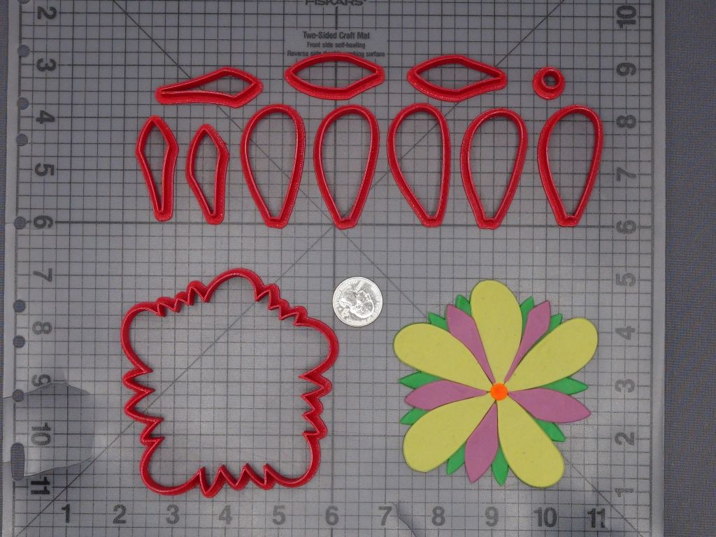 Flower 266-L243 Cookie Cutter Set
