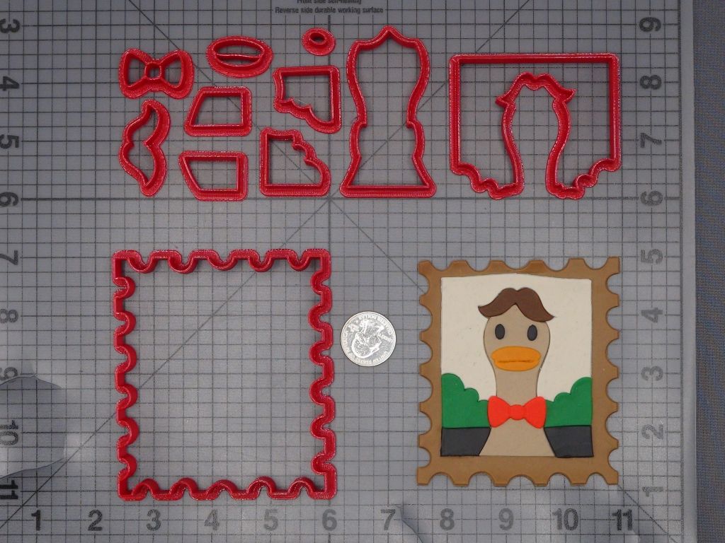 Goose Stamp 266-L226 Cookie Cutter Set