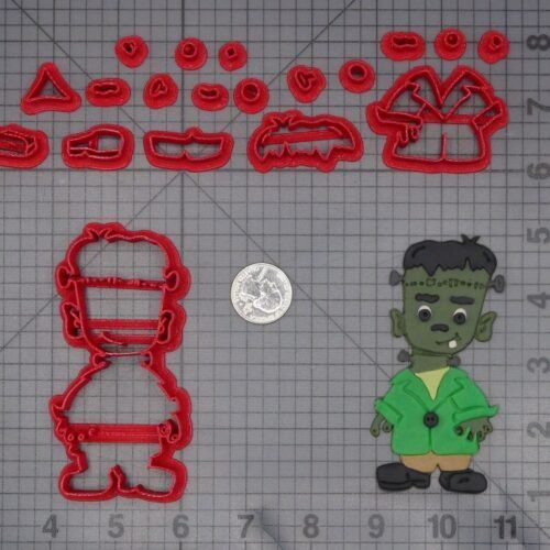 Halloween - Frankenstein Body 266-L136 Cookie Cutter Set
