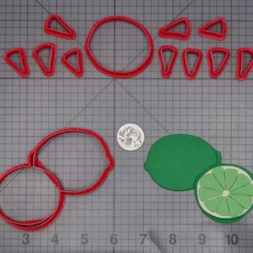 Lime 266-L171 Cookie Cutter Set
