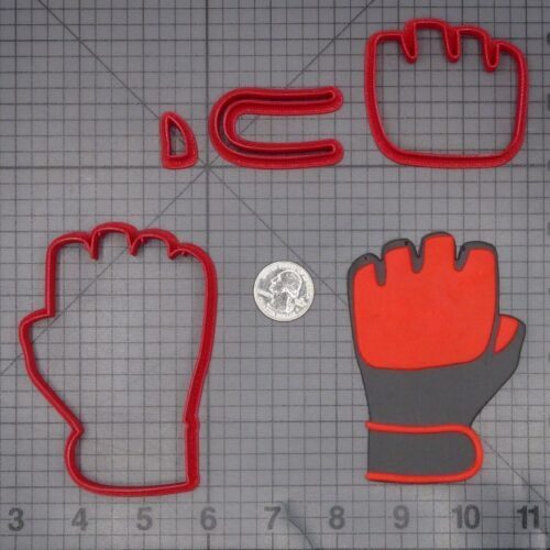 MMA Boxing Glove 266-L172 Cookie Cutter Set