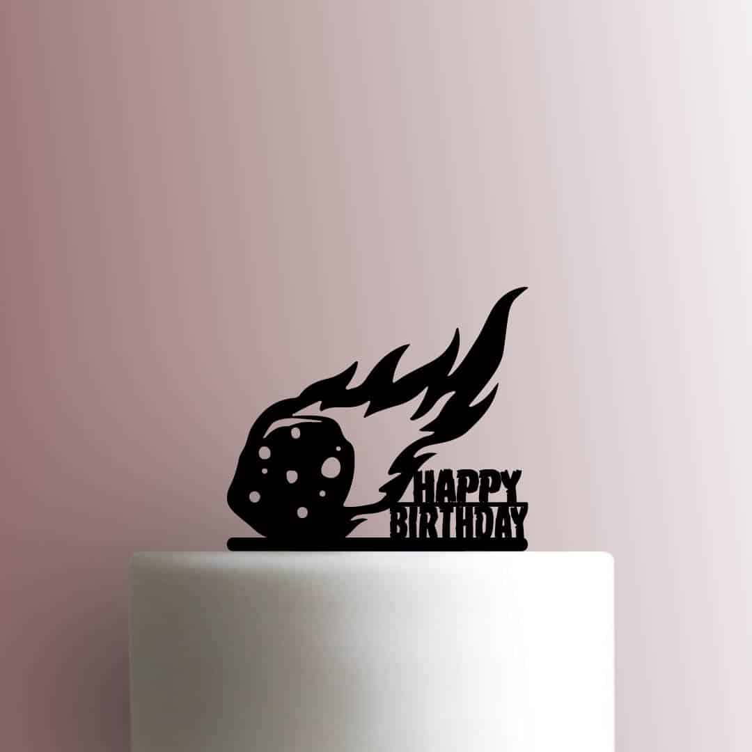 Meteor Happy Birthday 225-C075 Cake Topper