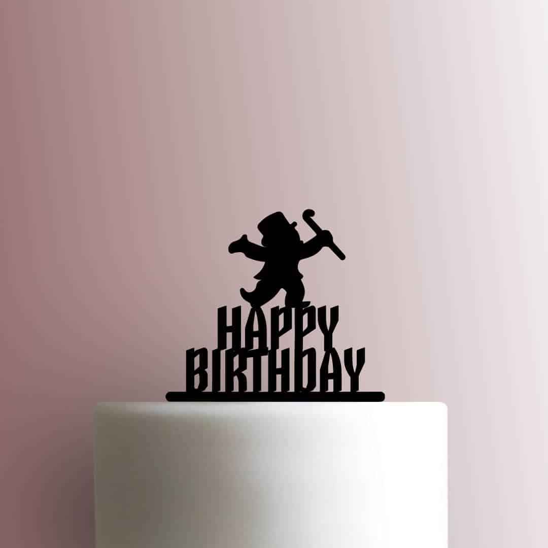 Monopoly Happy Birthday 225-B924 Cake Topper