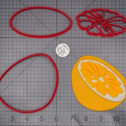 Orange 266-L232 Cookie Cutter Set