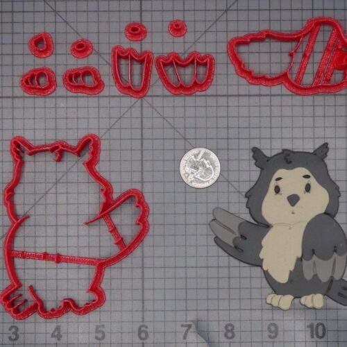 Owl Body 266-L233 Cookie Cutter Set