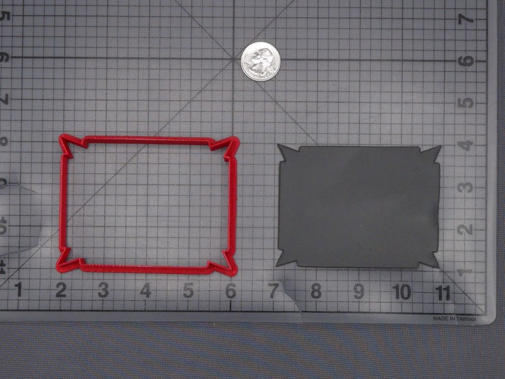 Plaque 266-L178 Cookie Cutter Silhouette