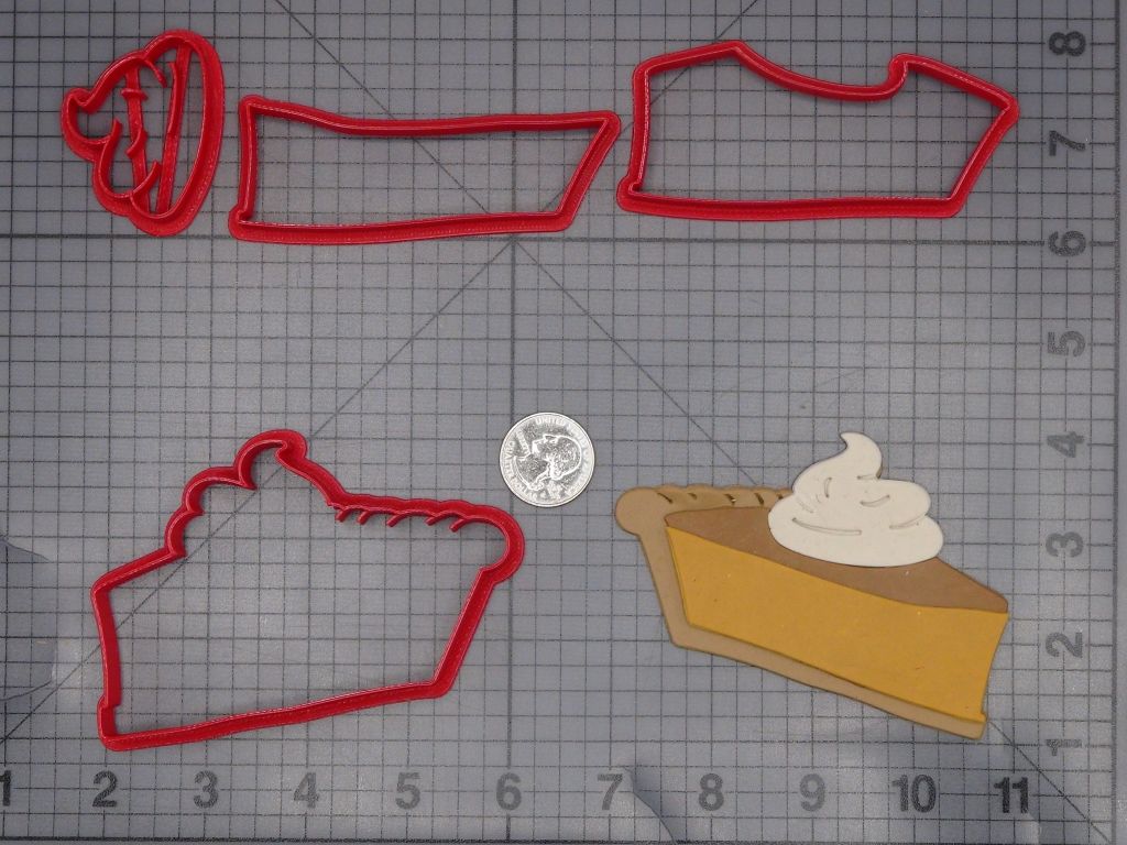 Pumpkin Pie 266-L175 Cookie Cutter Set