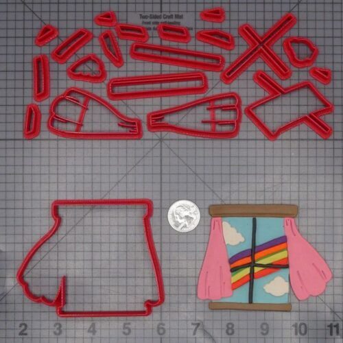 Rainbow Window 266-L205 Cookie Cutter Set