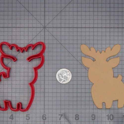 Reindeer Body 266-L109 Cookie Cutter Silhouette