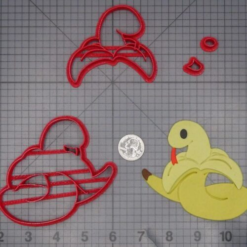 Snake Banana 266-L210 Cookie Cutter Set