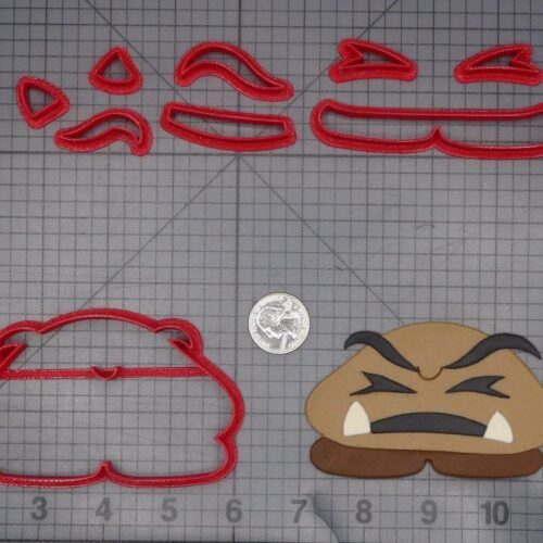 Super Mario - Goomba Body 266-L228 Cookie Cutter Set