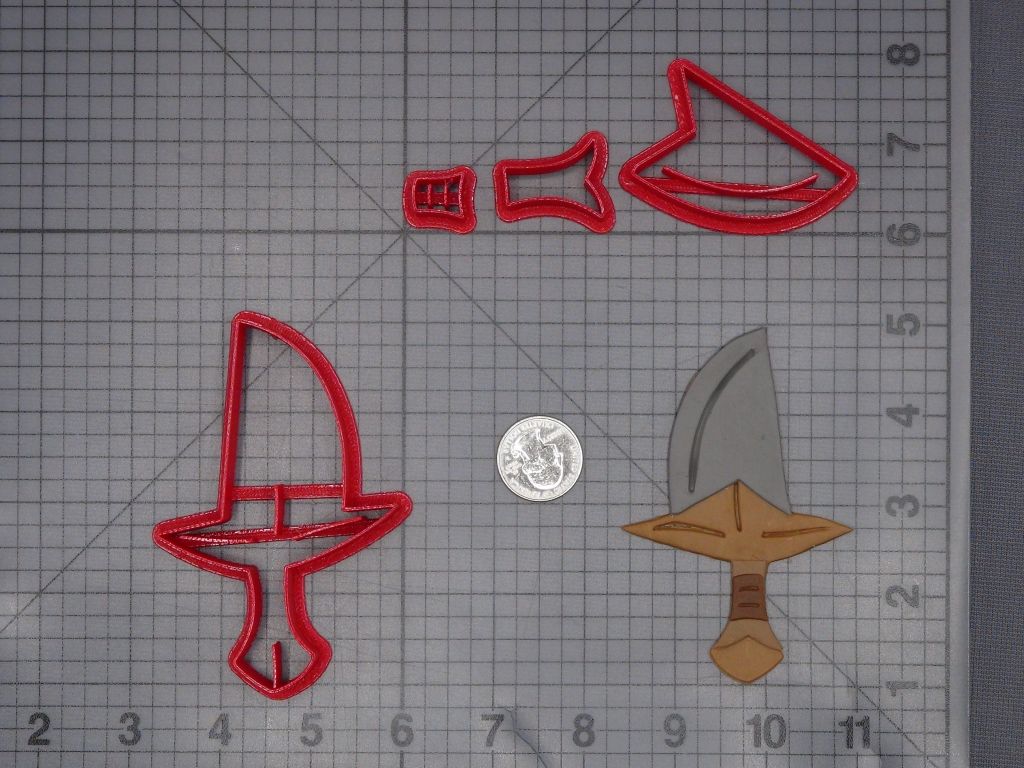 Sword 266-L208 Cookie Cutter Set