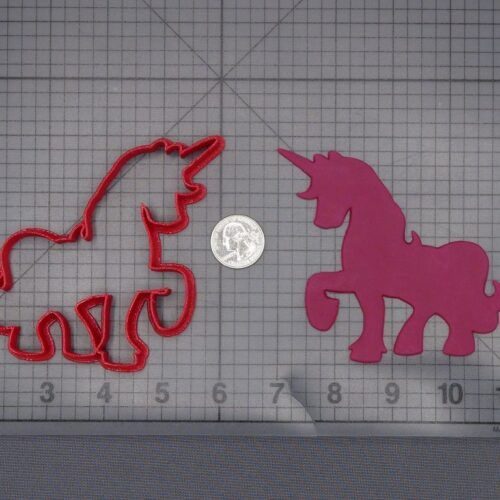 Unicorn Body 266-L217 Cookie Cutter Silhouette