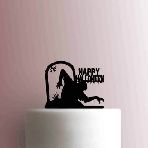 Zombie Halloween Grave 225-C076 Cake Topper