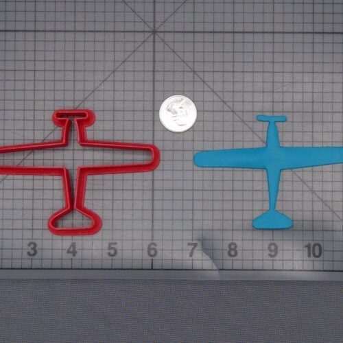 Airplane 266-L282 Cookie Cutter Silhouette