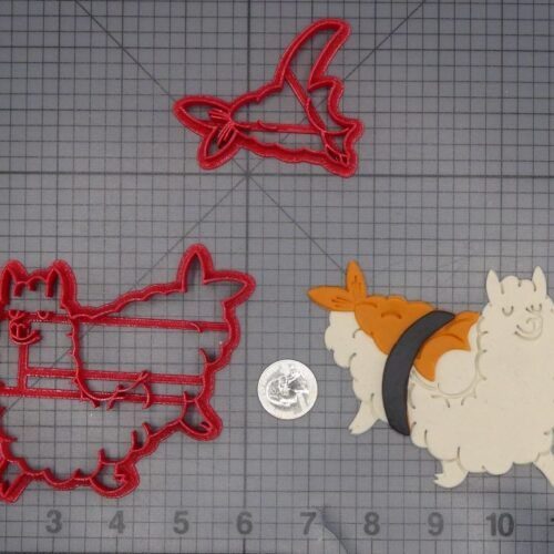 Alpaca Sushi Body 266-L311 Cookie Cutter Set