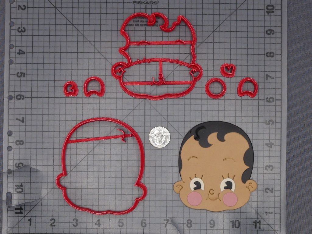 Baby Head 266-L279 Cookie Cutter Set