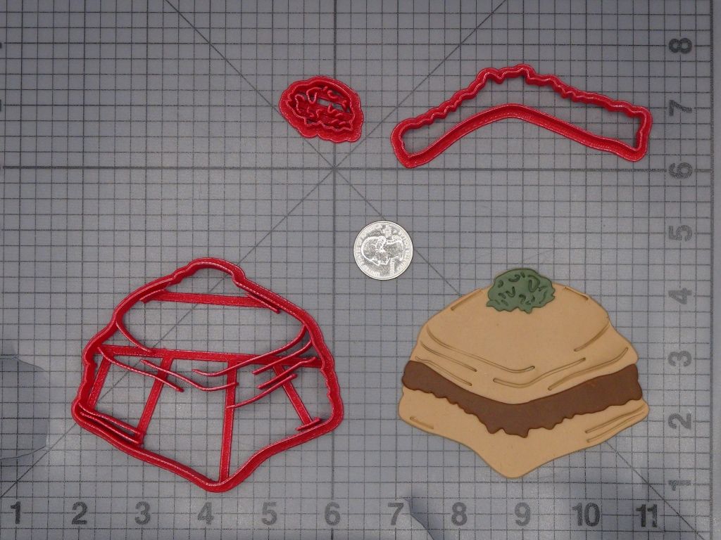 Baklava Pastry 266-L291 Cookie Cutter Set