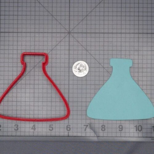 Beaker 266-L348 Cookie Cutter Silhouette