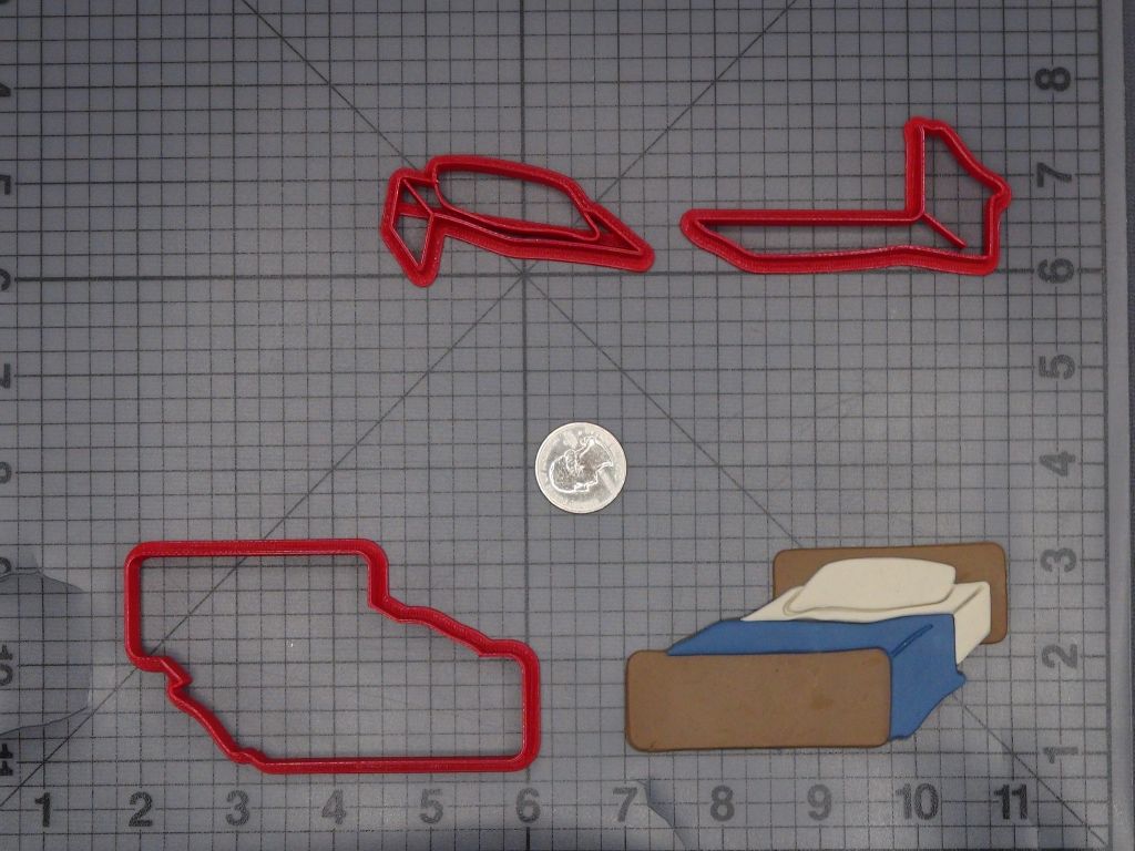 Bed 266-L293 Cookie Cutter Set