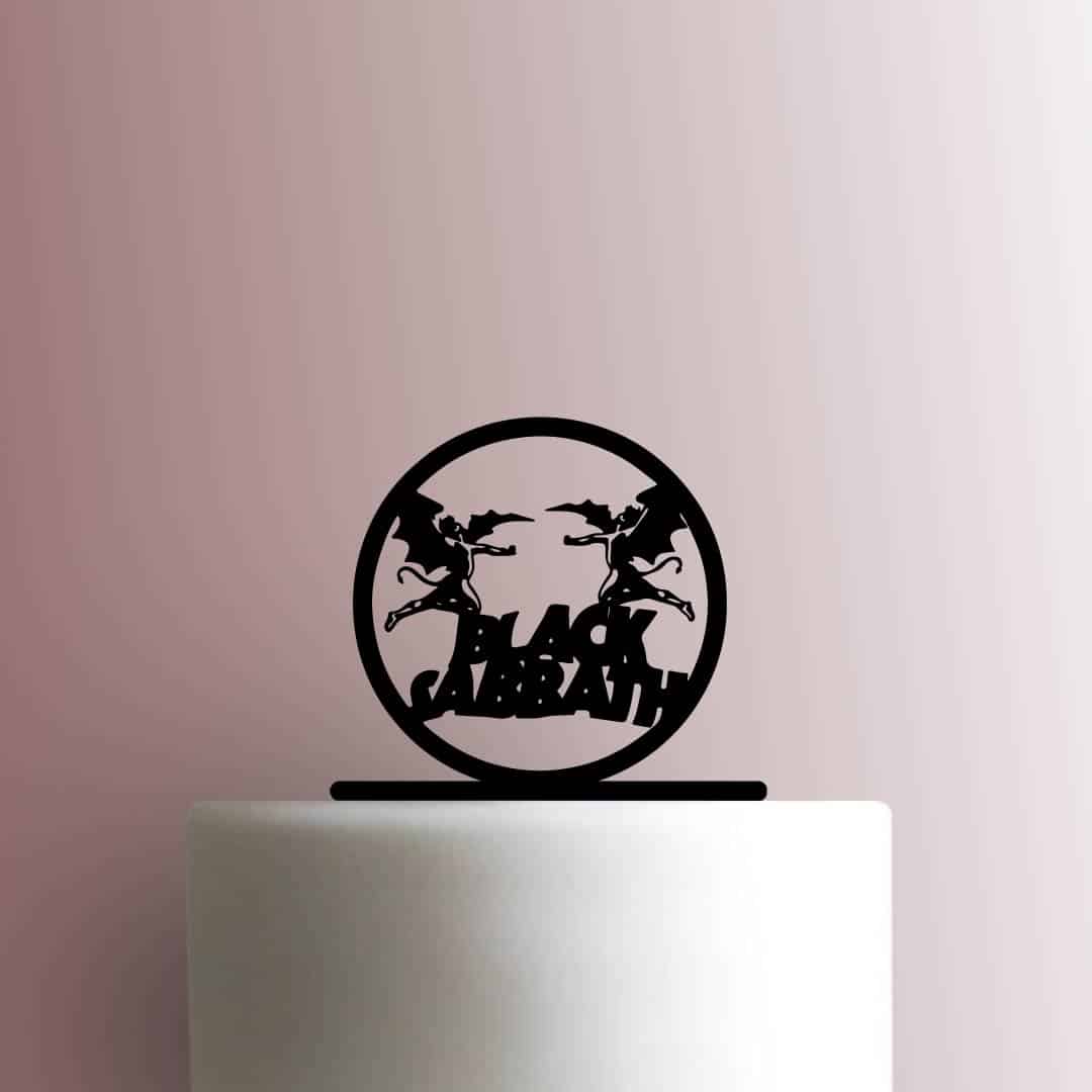 Black Sabbath Fallen Angel Logo 225-B994 Cake Topper