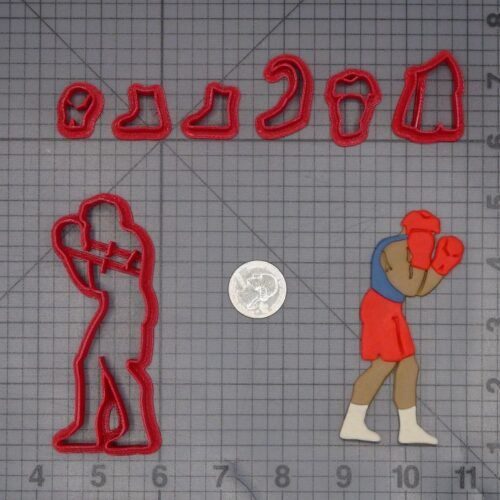 Boxer Body 266-L312 Cookie Cutter Set
