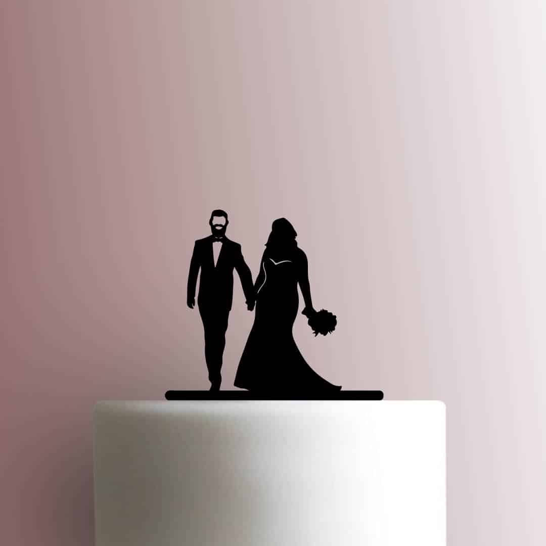 Bride and Groom 225-C009 Cake Topper