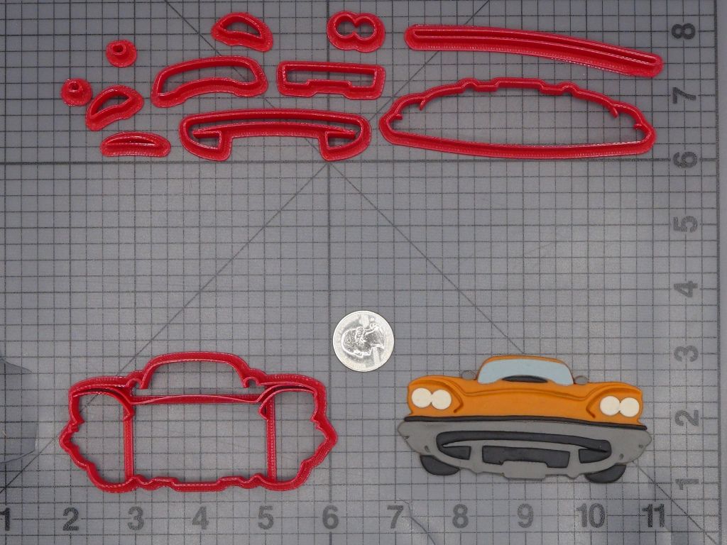 Car Front 266-L313 Cookie Cutter Set