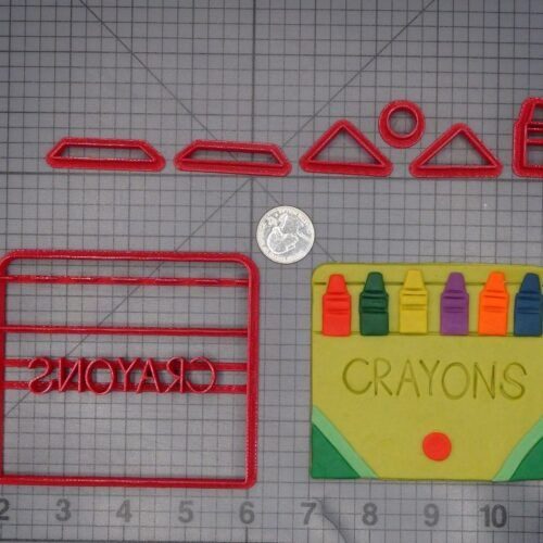 Crayons 266-L239 Cookie Cutter Set