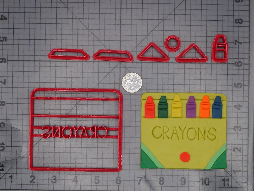 Crayons 266-L239 Cookie Cutter Set