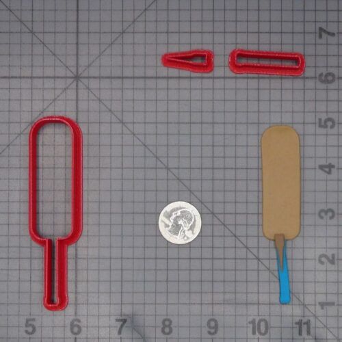 Cricket Bat 266-L337 Cookie Cutter Set