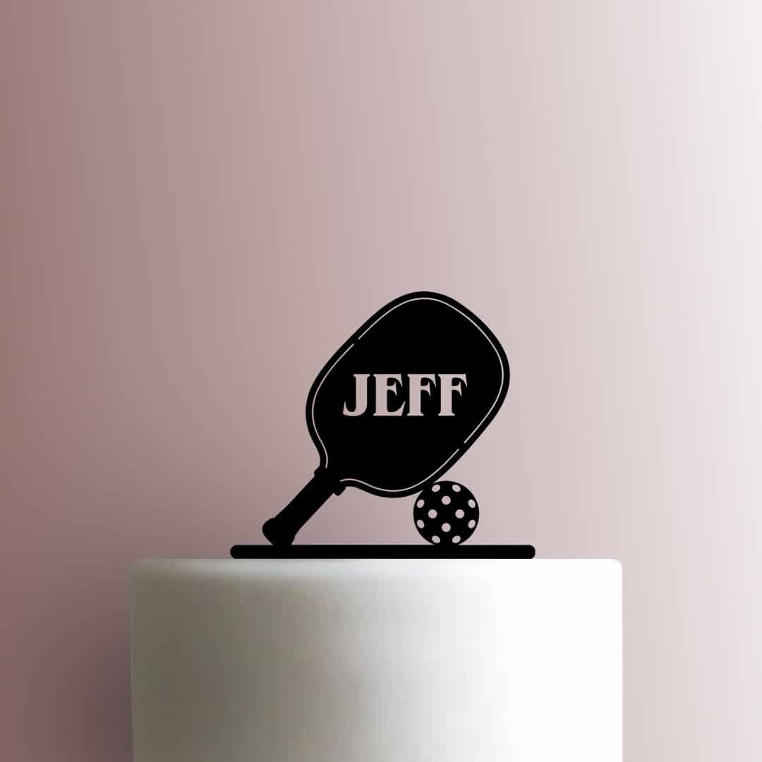 Custom Pickleball 225-C090 Cake Topper