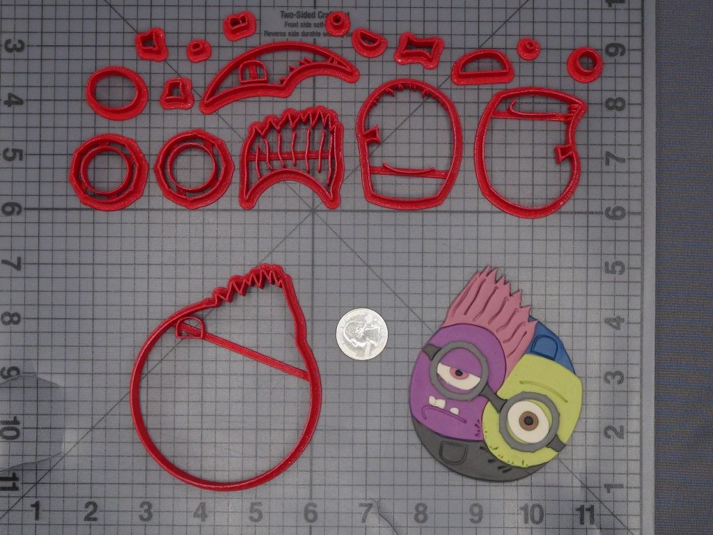 Despicable Me - Minion Yin Yang 266-L309 Cookie Cutter Set