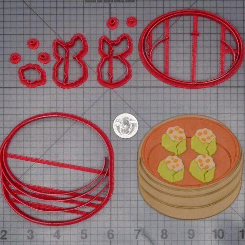 Dim Sum Dumplings 266-L338 Cookie Cutter Set
