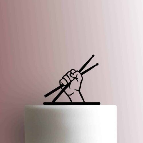Drummer Sticks 225-C014 Cake Topper