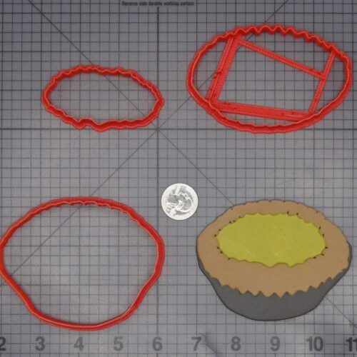 Egg Tart 266-L340 Cookie Cutter Set