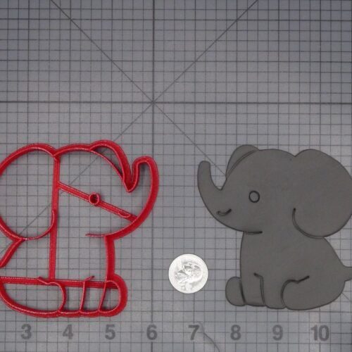 Elephant Body 266-L323 Cookie Cutter