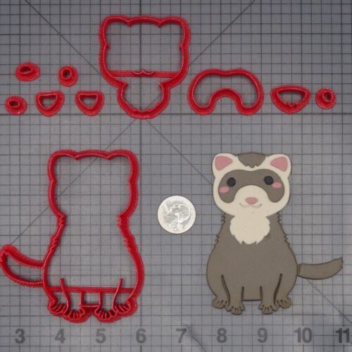 Ferret Body 266-L315 Cookie Cutter Set