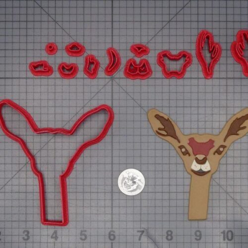 Gerenuk Head 266-L412 Cookie Cutter Set
