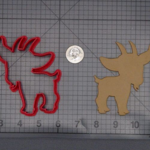 Goat Body 266-L274 Cookie Cutter Silhouette