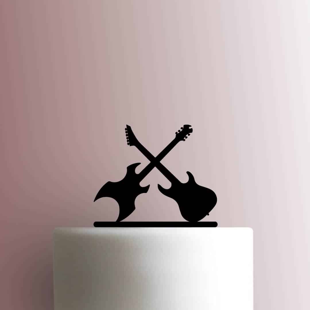 Guitars 225-C016 Cake Topper