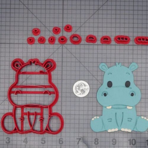 Hippo 266-L357 Cookie Cutter Set